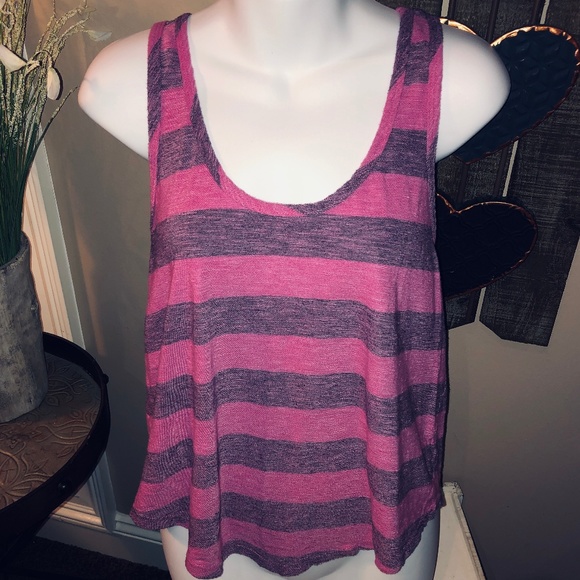 Hard Tail Tank Top, Magenta/Pink & Purple, S EUC - Picture 2 of 5